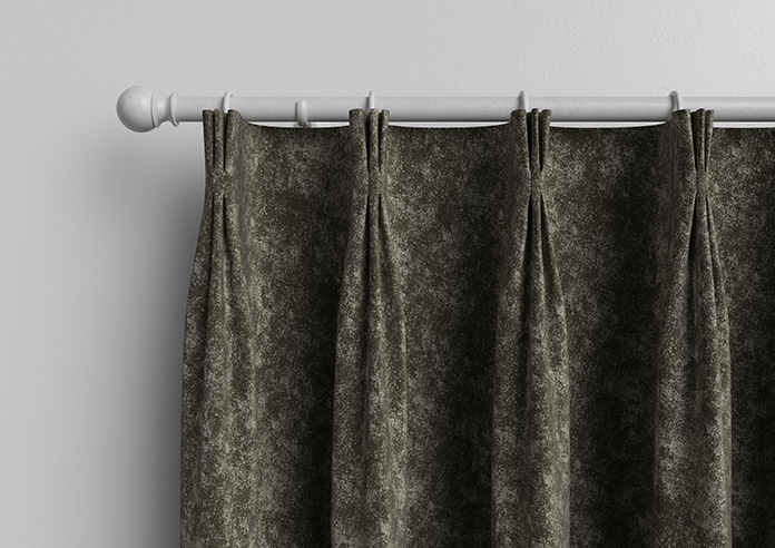 Caen Chenille, Grey - Made to Measure Curtains - Image 11